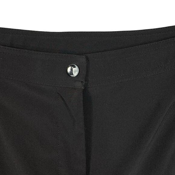 Zenergy by Chico’s SZ 3 SHORT (X-Large) Pants Lightweight Stretch Pockets Black - Picture 5 of 9